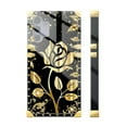 thumbnail image 4 of FKBRCL4U Compatible with Samsung Galaxy A13 Case, Shine Gold Rose Luxury Golden Decoration for Girl Women Soft TPU Shockproof Protective Hard PC Back, 4 of 7