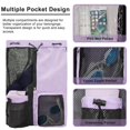 thumbnail image 3 of Mochila de playa de malla, impermeable, con bolsillo húmedo, 48 x 32 cm, 3 of 6