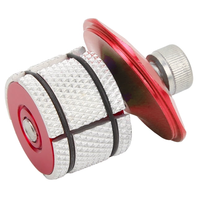 Bouchon d'Extension pour Casque de Vélo, Bouchon d'Extension de Casque de Vélo Léger Haute Résistance Réutilisable Résistant à l'Usure pour Tube de Tête en Fibre de Carbone Rouge