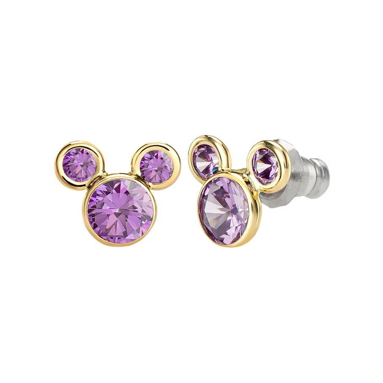Mickey mouse store stud earrings
