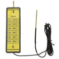 thumbnail image 2 of Electric Fence Voltage Testing Gauge, ABS Portable Electric Fence Voltage Tester 6 Indicator Lights  for Livestock Fencing, 2 of 7