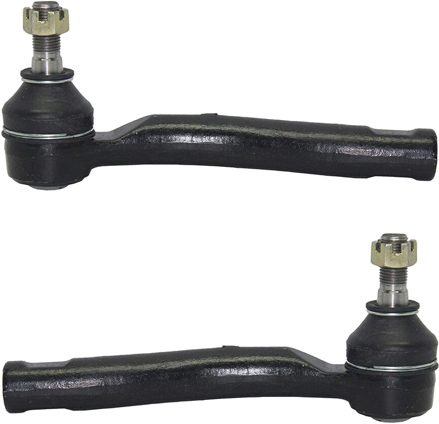 Detroit Axle - Front 4pc Tie Rods for 03-08 Toyota Corolla, 4 Outer and Inner Tie Rod Ends 2003 2004 2005 2006 2007 2008 Replacement