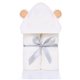 thumbnail image 1 of Extra Soft Hooded Towel - Brown Ears - Super Absorbent and Hypoallergenic Rayon from Bamboo Bath Towels - Sized for Infants and Toddlers, 1 of 5