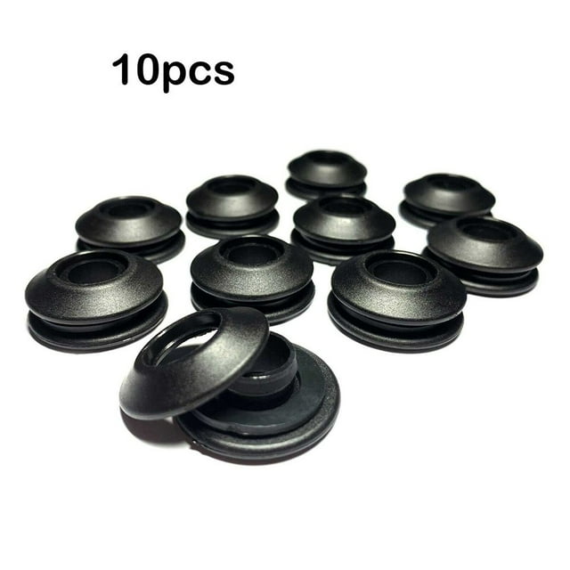 Ensemble de 10 Œillets en Plastique Œillets Ronds Œillets Bâche Œillets Couverture Solaire Piscine