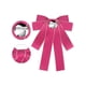 thumbnail image 3 of INSPIRE CHIC Lazos Pre-atados para Mujeres con Moño, Broche de Cinta para Bodas y Fiestas, Corbata Rosa Roja, Talla Única, 3 of 4