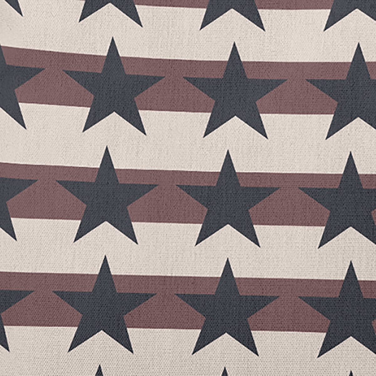 Simply Daisy 14x20-inch Rectangle Stars and Stripes Poly Indoor Pillow, Blue-Red Qty 1