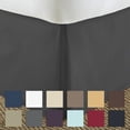 thumbnail image 2 of Merit Linens Premium Pleated Bed Skirt Dust Ruffle, 2 of 5