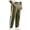 Army Green, variant on MXALUOB Men's Track Pants Side Striped Athletic Open Bottom Trousers Drawstring Elastic Waist Straight Leg Fashion Pant for Training Gym