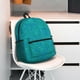 thumbnail image 5 of Disketp Blue Green Glitter Mochila Ligera Clásica con Múltiples Bolsillos, Mochila Casual para Hombre y Mujer, Ideal para Escuela, Trabajo y Viajes, 5 of 6