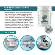 Benefect Botanical Decon 30 Disinfectant Cleaner, Light Lemon and Thyme Scent, 5 Gallon Single