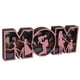 thumbnail image 4 of Adornos artesanales de madera con forma de mamá, decoración festiva innovadora de madera con luces para el hogar y la oficina., 4 of 14