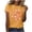Yellow, variant on Women's Loose Heart Print Tunic Top – Short Sleeve Casual Summer Blouse with Relaxed Fit Short Sleeve Heart Print Casual Blouse