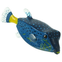SEWCHICS Sea Ocean Animal Figurines Toys Fish Figurine Blue Plastic 1Set