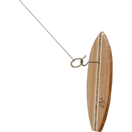 Tiki Toss Original Hook And Ring Game Set - 100% Bamboo with All Hardware Included