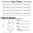 thumbnail image 3 of Elainilye Fashion Bodysuits for Women Ladies Seamless One-Piece Body Shaper Butt Lifting Shapewear Stretch Slimming Body Corset,Brown, 3 of 8
