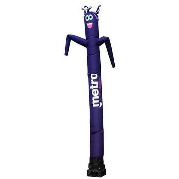 Metro by T-Mobile New Logo Inflatable Tube Man Dancer, Replacement Puppet Only by Feather Flag Nation