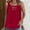 Red, variant on Summer Tank Tops For Women Cut Out Croped Sleeveless Top Round Neck Causal Camisole Pure Bassic Tunic Tanks Sexy Trendy Holiday Beach Party Vest 2025