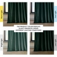 thumbnail image 3 of HPD Half Price Drapes Cinema Red Heritage Plush Velvet Room Darkening Curtains for Bedroom & Living Room Curtains (1 Panel), Window Curtains 108 inches long, Rod Pocket Curtains & Drapes, 50W X 108L, 3 of 12