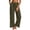 Army Green, variant on YHAJDS Women Sports Joggers Daily Yoga Casual Long Bottoms Designed With Convenient Pockets
