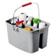 thumbnail image 2 of CUBETA DOBLE DE PLASTICO RUBBERMAID MODELO FG262888GRAY CAPACIDAD DE 18 LTS COLOR GRIS, 2 of 3