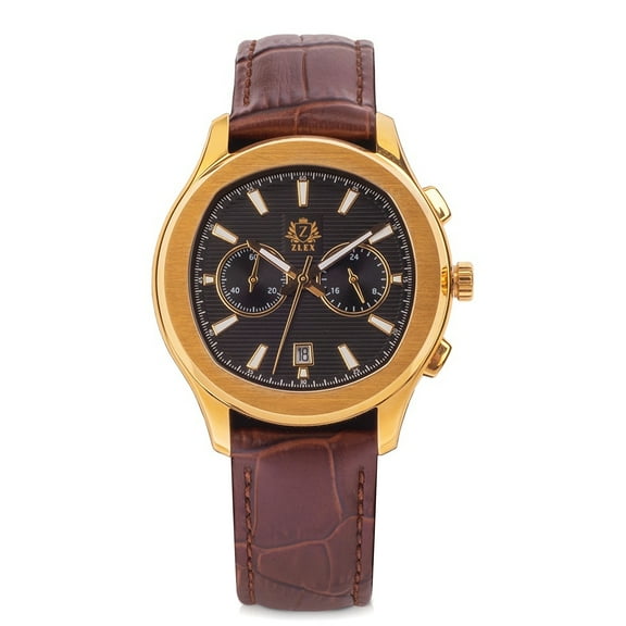 Zlex Men's Gold Watch