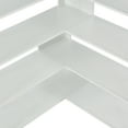 thumbnail image 6 of Royard Oaktree 7-Tier Bookshelf L-Shaped Corner Bookcase with Open Shelves Industrial Bookshelves with X Design Metal Frame Etageres Storage Book Display Shelf,White, 6 of 7