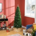 thumbnail image 2 of HOMCOM 6FT Artificial Christmas Tree with Automatic Open for Home Green, 2 of 10