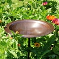 thumbnail image 6 of Achla Designs 12 In Antiqued Satin Copper Birdbath with 36 In Ground Stake, 6 of 7