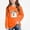 Orange, variant on WAVSUF Girls Halloween Sweatshirts, Crew Neck Loose Fit Long Sleeve Winter Festive Casual Pullover Orange 7-8