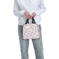 thumbnail image 6 of Picia Cute Bow Tie Printed Lunch box Lunch bag for Men Women Large Capacity Lunchbox Reusable Lunch Bags Insulated Lunch Bag Lunch Box Cooler, 6 of 6