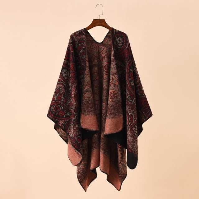 TIMIFIS Tuques pour Femmes Foulard Rétro à Carreaux d'Hiver pour Femmes Châle pour Chaleur et Protection contre le Froid Foulard -