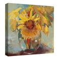 thumbnail image 4 of Masterpiece Art Gallery Water Globe Blossoms Sunflowers By Beth Forst Canvas Art Print 30" x 30", 4 of 4