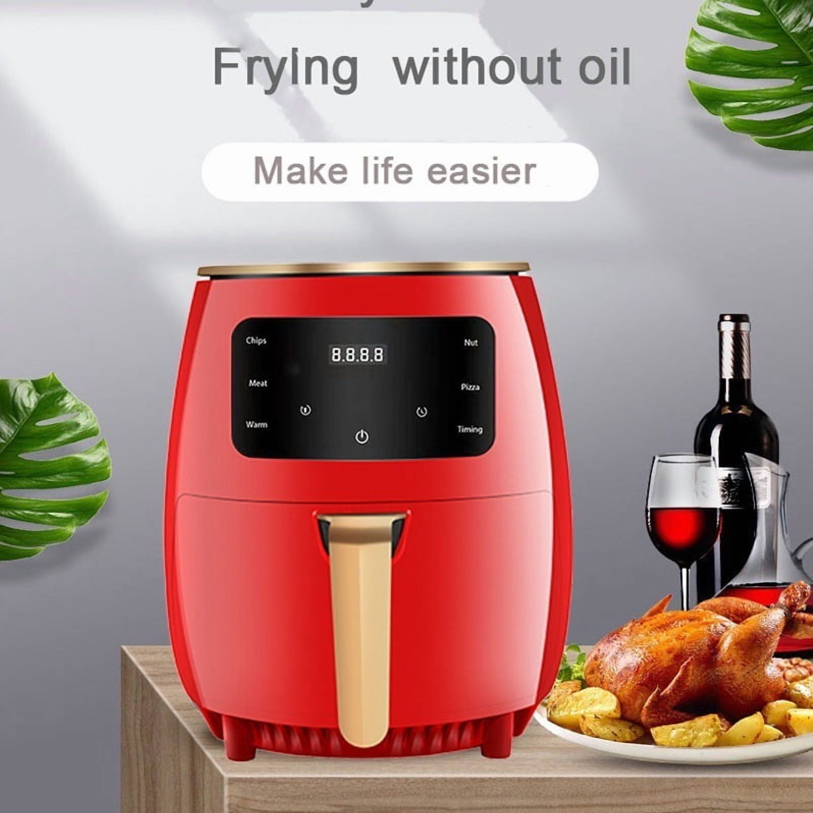 Smart Air Fryer: Large Screen Control, Wide-Range Temperature, Master Oil-Free Cooking Effortlessly
