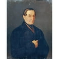 thumbnail image 2 of Carl Haase 12x14 Gold Ornate Wood Frame and Double Matted Museum Art Print Titled - Anton Vinzenz Petke (1855), 2 of 4