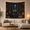 Winter Library, variant on Fantasy Library in Moonlit Forest, Cozy Dark Academia for Book Lovers, Mystical Room Decor Halloween Gift Tapestry Wall Hanging for Bedroom and Living Room
