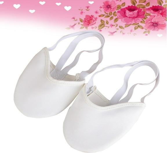 Raindrops Half Sole Dance Shoes for Adult Women Rhythmic Gymnastics Ballet Practice 1Pair