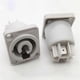 thumbnail image 5 of 10Pcs 3 PIN 20A 250V AC Powercon Connector Socket NAC3MPA-1 NAC3MPB-1 Output Connector Blue and Grey White, 5 of 5