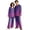 Light Purple(Halloween Bat), variant on Halloween Couple Matching Pajamas Long Sleeve His and Hers Pajamas Sets Sleepwear Halloween Pumpkin Button Down Soft Loungewear 2 Pcs Pj Set Black S