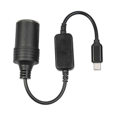 Usb C Type C To 12v Car Cigarette Lighter