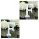 thumbnail image 3 of Jumpingount ¡Oferta! Letras de blancas de 8CM, alfabeto inglés, diseño de nombre personalizado, bricolaje, arte artesanal, corazón de pie, 5 # 2Conjunto, 3 of 6