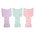 thumbnail image 1 of Ergonomic Curved Tooth Highlighting Board, 3 Colors, Even Coloring, Widened Highlighting Board, 3 Pieces, 1 of 2