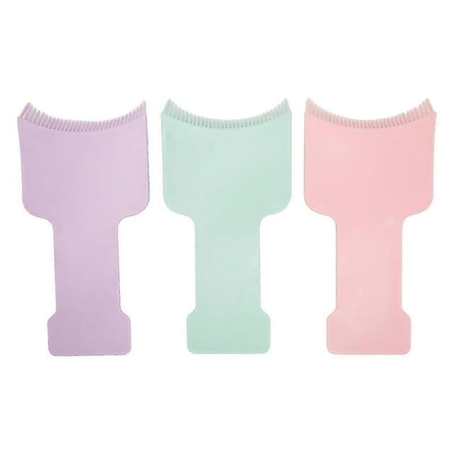Ergonomic Curved Tooth Highlighting Board, 3 Colors, Even Coloring, Widened Highlighting Board, 3 Pieces