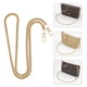thumbnail image 2 of Correa de cadena plana de hierro, correas de cadena para bolso, cadenas para bolso, reemplazo de hombro, correas de cadena de hueso de serpiente, 2 of 6