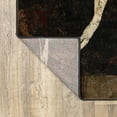 thumbnail image 2 of 8â€™ x 11â€™ Brown and Black Abstract Geometric Area Rug, 2 of 3