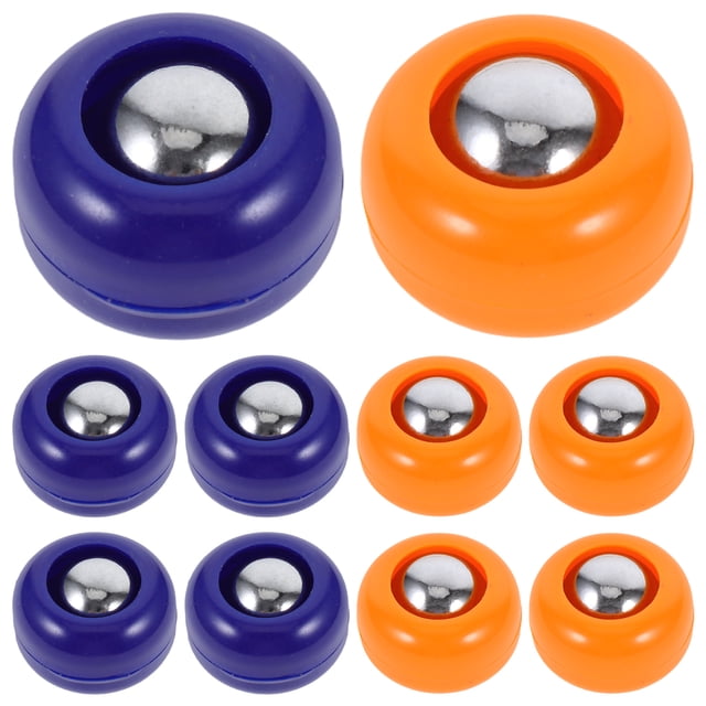 MOVTOTOP Ensemble de Jeu de Curling de Table 20 Pcs Mini Rouleaux de Shuffleboard Épingles de Quilles pour Table de Shuffle pour Réunions de Famille et Fêtes