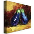 thumbnail image 2 of Trademark Global "Eggplant Still Life" Canvas Art 14" x 19" (MA073-C1419GG), 2 of 2