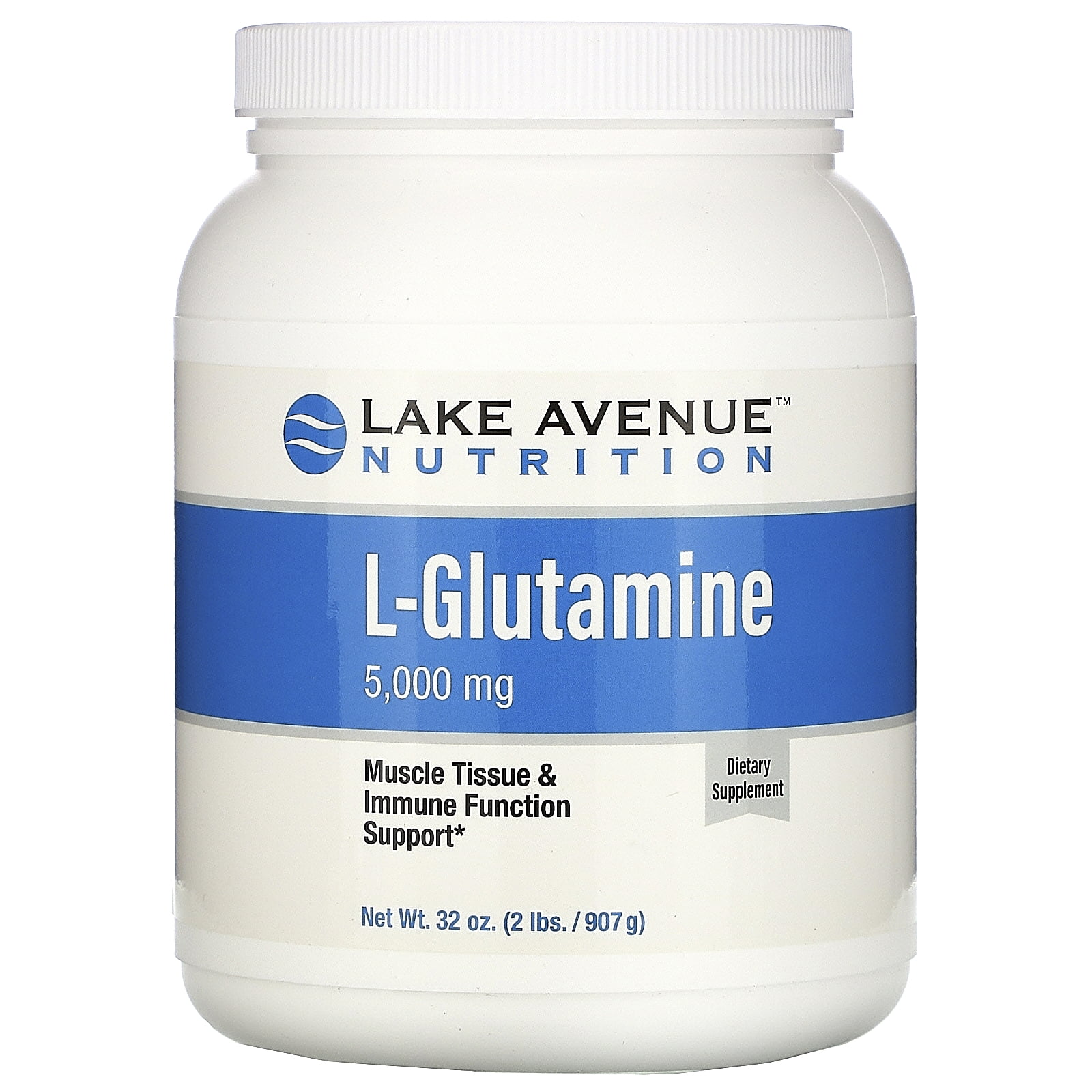 Lake Avenue Nutrition LGlutamine Powder, Unflavored