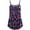 Purple, variant on IROINNID Sundress For Women Sleeveless Bandage Stripe Printing Loose Vest Sling Dress Round Neckline Below The Knee Dress