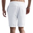 thumbnail image 5 of Gibobby Cargo Shorts for Men Below The Knee Mens Cargo Shorts with Multi-Pockets Men's Long Shorts for Camping Hiking[White,3XL], 5 of 9
