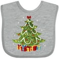 thumbnail image 3 of Inktastic Christmas Tree Boys or Girls Baby Bib, 3 of 4